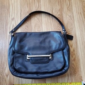 Coach Black Leather shoulder bag